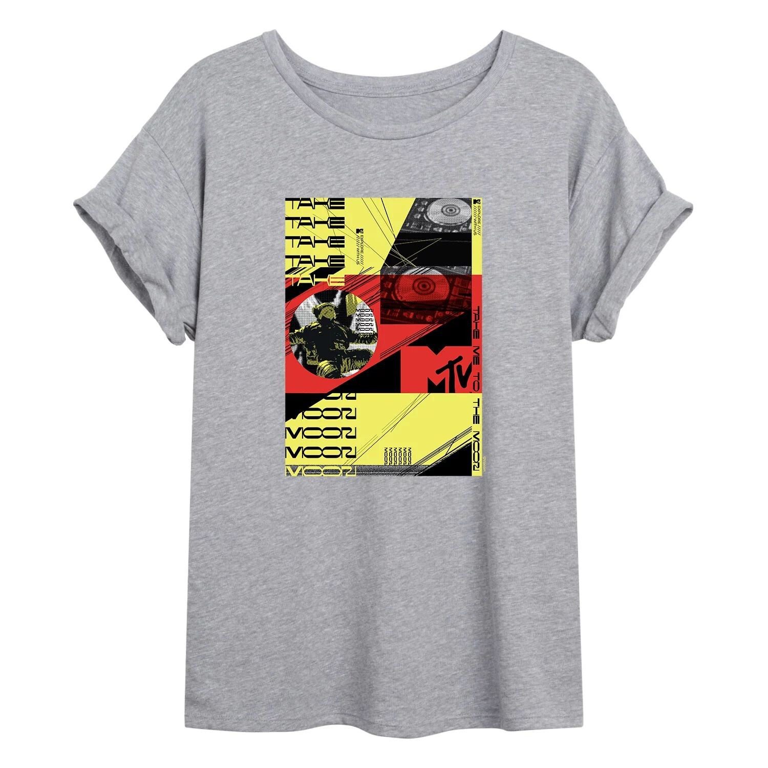Футболка с струящимся рисунком для юниоров MTV "Take Me Moon" Licensed Character 
Футболка с струящимся рисунком для юниоров MTV "Take Me Moon" Licensed Character