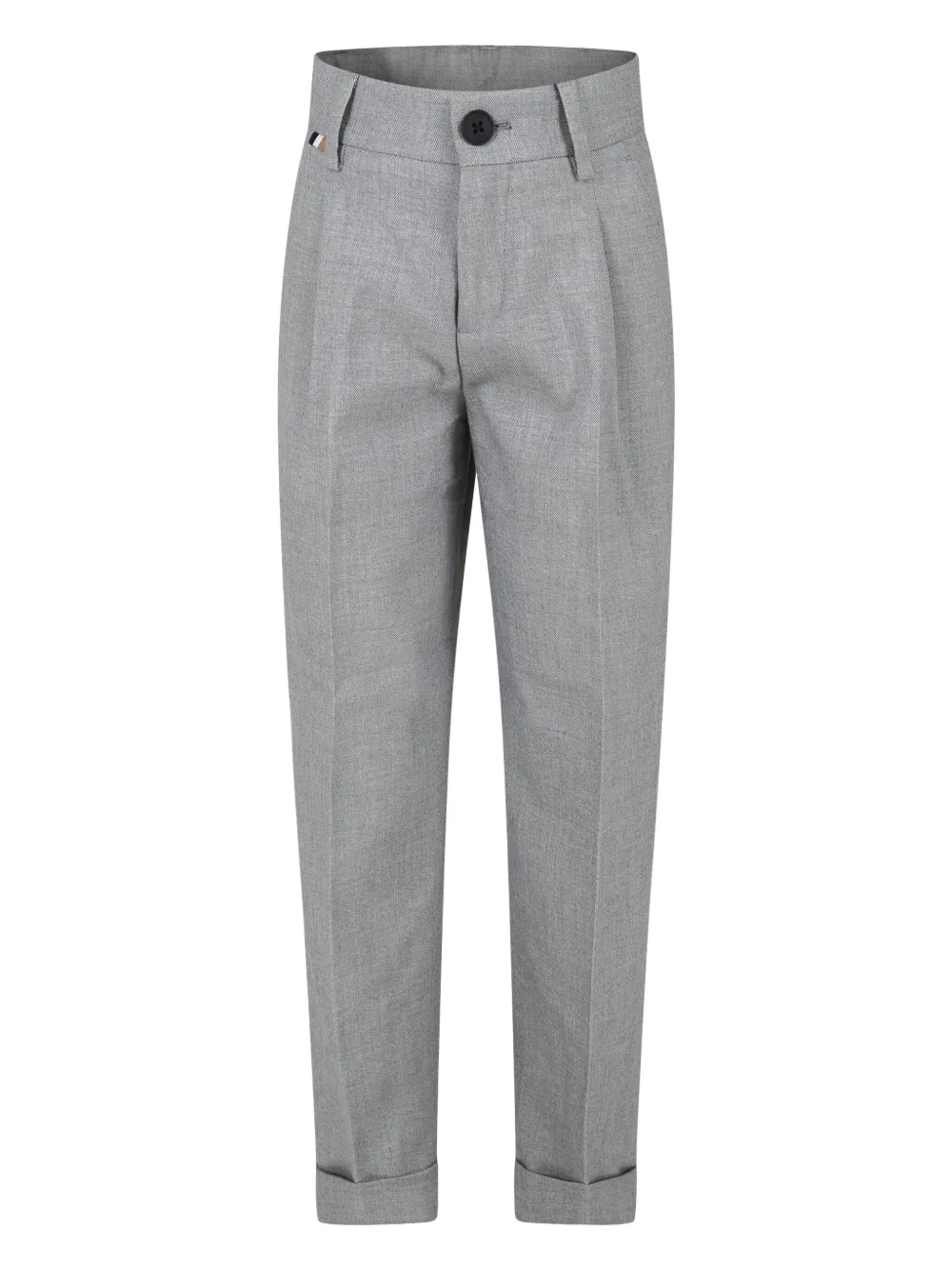 Зауженные брюки BOSS Kidswear, серый
Зауженные брюки BOSS Kidswear, серый