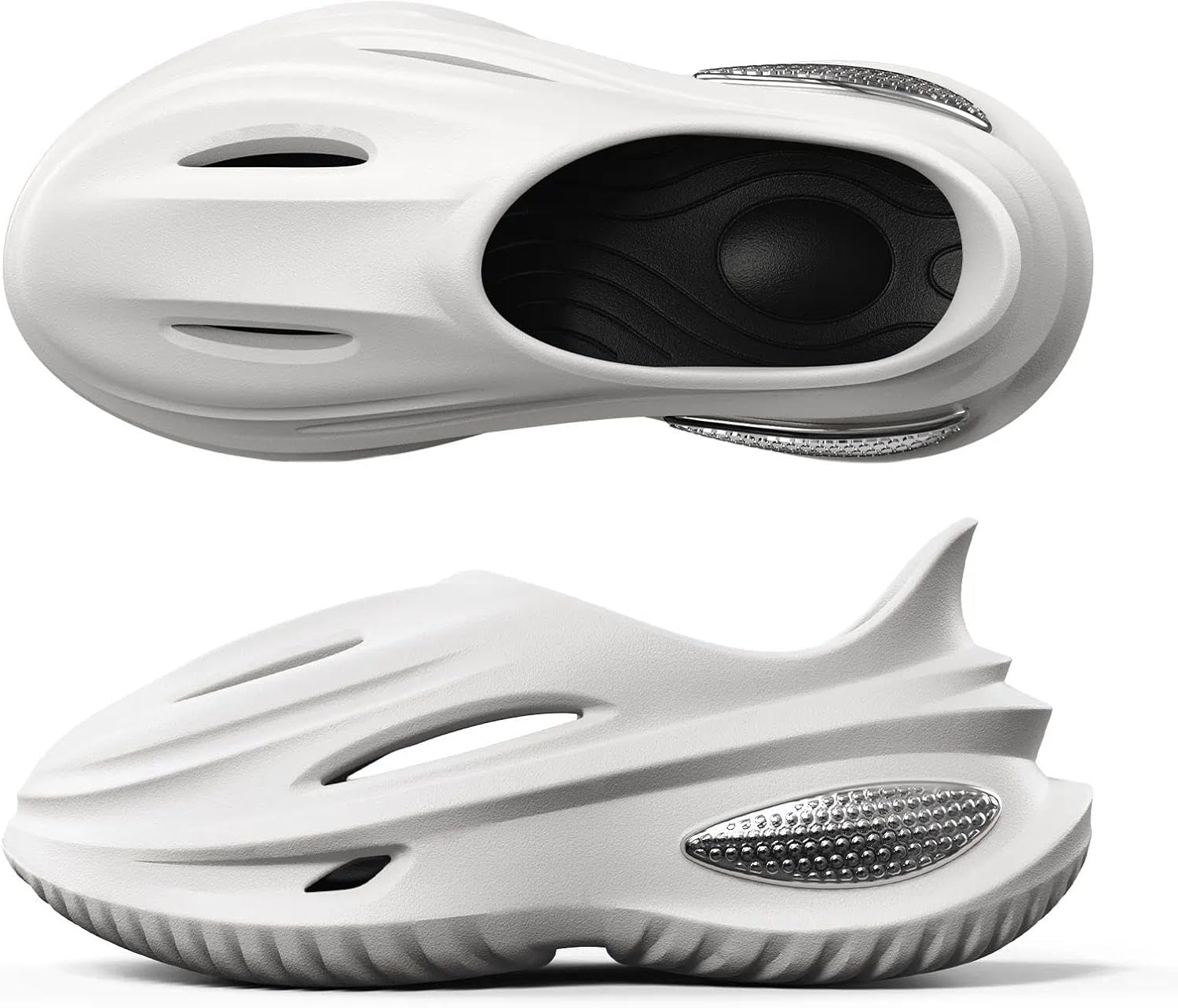 Сабо с поддержкой свода стопы для мужчин и женщин, легкие прогулочные тапочки из ЭВА, нескользящие пляжные сандалии Yassia, белый
Сабо с поддержкой свода стопы для мужчин и женщин, легкие прогулочные тапочки из ЭВА, нескользящие пляжные сандалии Yassia, белый