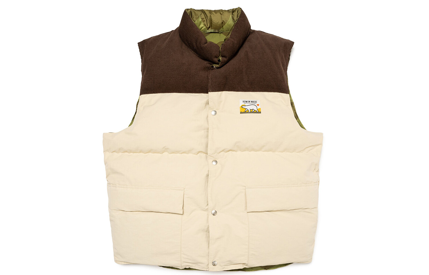 Коллекция осень/зима FW23 Жилет унисекс Human Made, бежевый
Коллекция осень/зима FW23 Жилет унисекс Human Made, бежевый