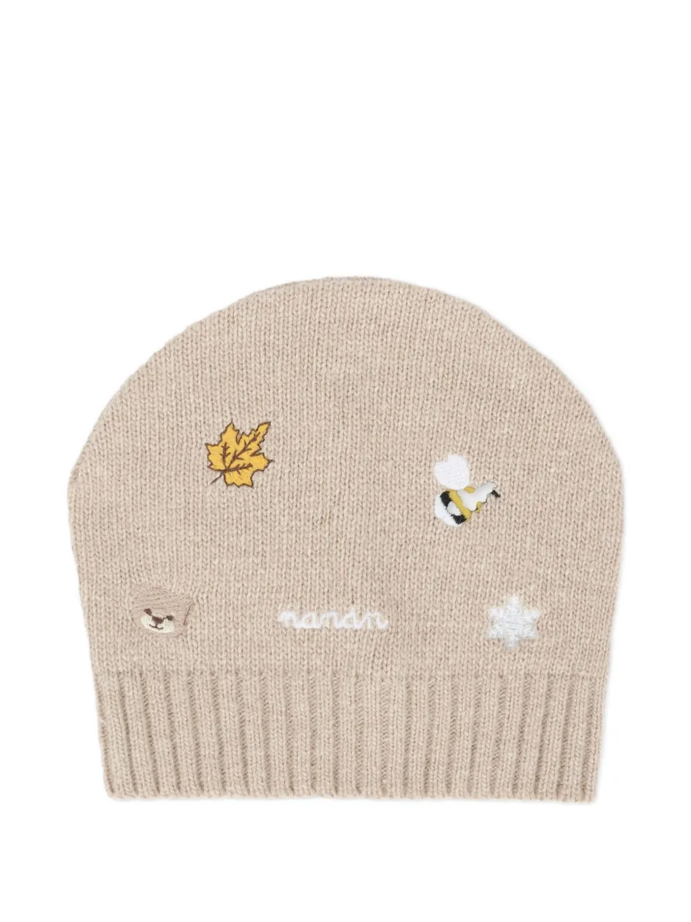 Вышитая шапка NANAN, нейтральный
Вышитая шапка NANAN, нейтральный
