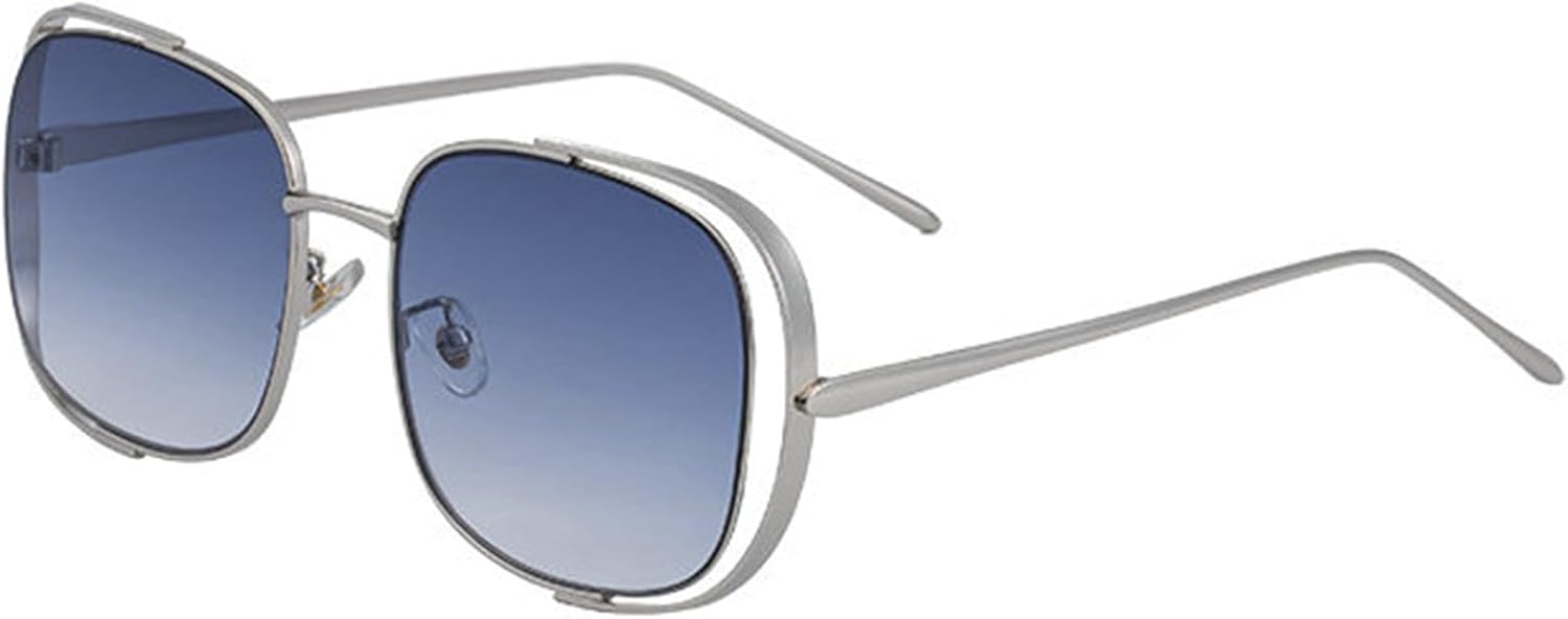 Солнцезащитные очки COTIA Fashion Square для женщин и мужчин в стиле панк с металлическим эффектом и ретро-дизайном, защита от ультрафиолета UV400, индивидуальный дизайн, полая форма, Blue
Солнцезащитные очки COTIA Fashion Square для женщин и мужчин в стиле панк с металлическим эффектом и ретро-дизайном, защита от ультрафиолета UV400, индивидуальный дизайн, полая форма, Blue