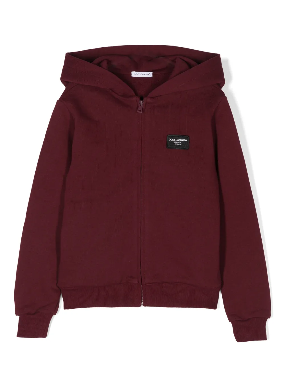 Худи на молнии с логотипом Dolce & Gabbana Kids, красный
Худи на молнии с логотипом Dolce & Gabbana Kids, красный
