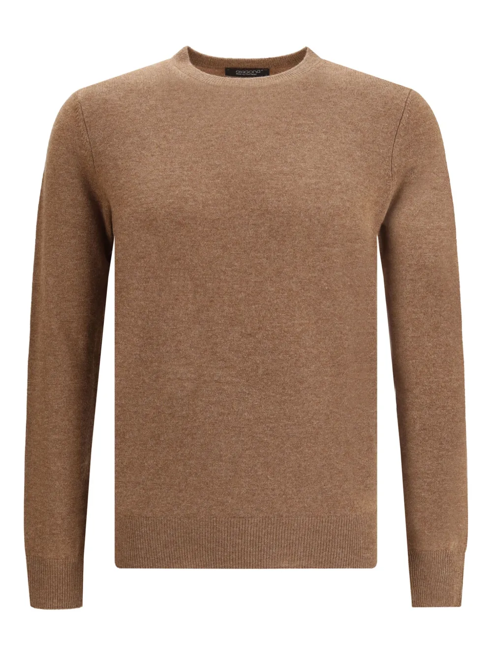 Свитер с круглым вырезом Aragona, коричневый
Свитер с круглым вырезом Aragona, коричневый