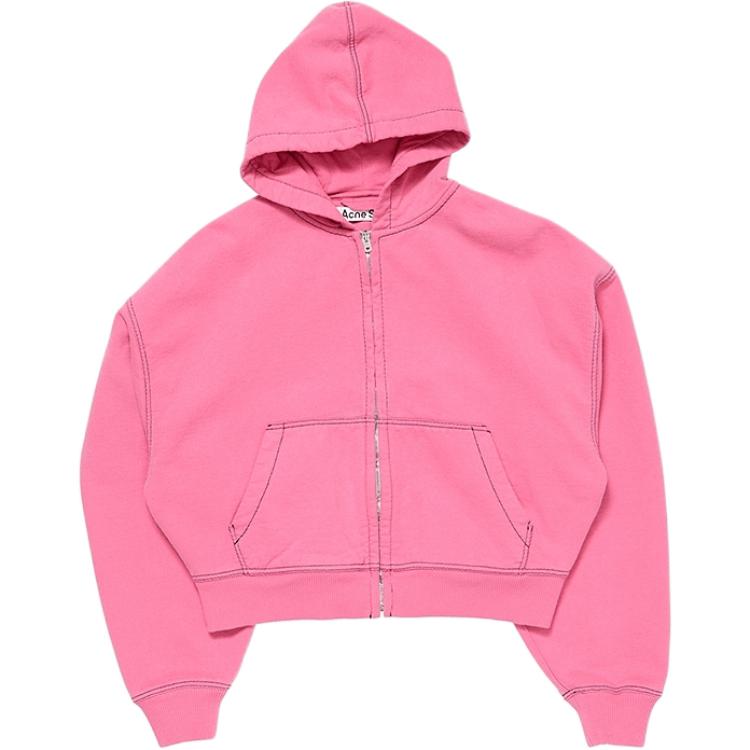 Худи с молнией и вышивкой Acne Studios, розовый
Худи с молнией и вышивкой Acne Studios, розовый
