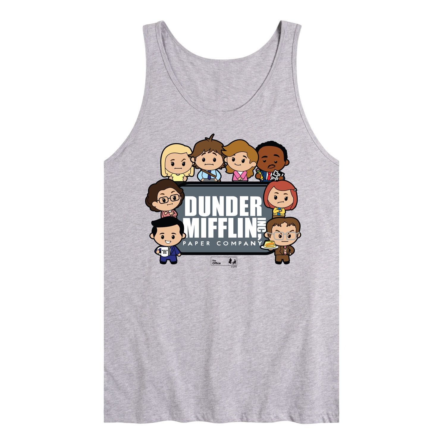 Мужская майка The Office Dunder Mifflin Licensed Character
Мужская майка The Office Dunder Mifflin Licensed Character