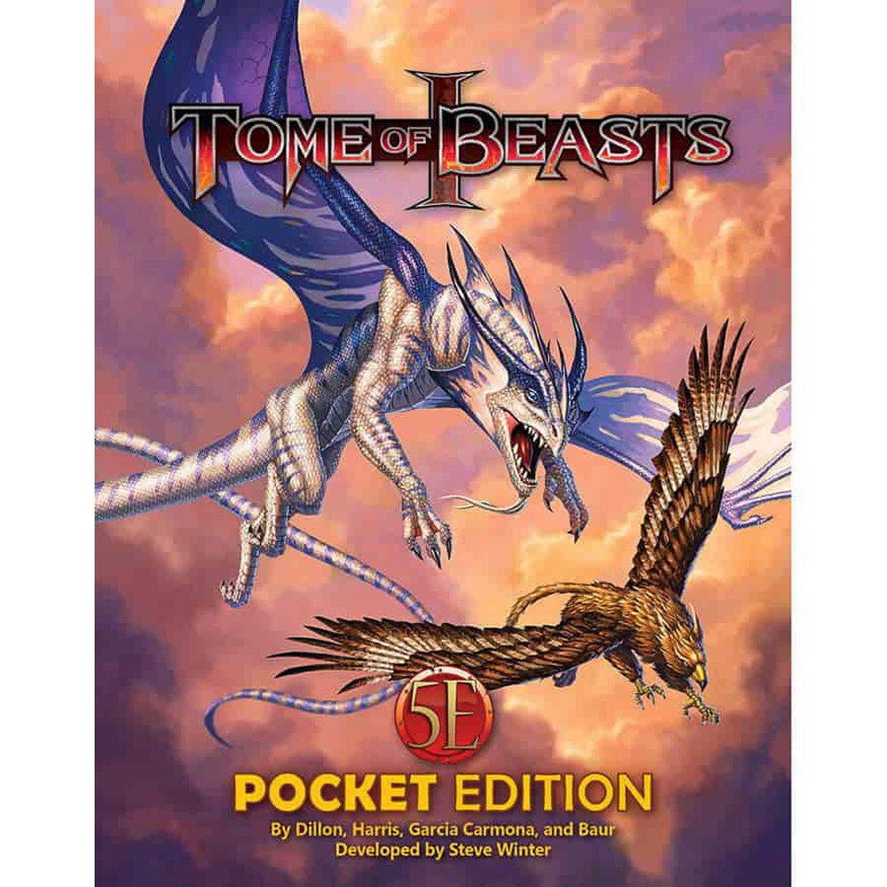 Ролевая игра Kobold Press Tome of Beasts I: 2023 Pocket Edition (D&D 5E Compatible)
Ролевая игра Kobold Press Tome of Beasts I: 2023 Pocket Edition (D&D 5E Compatible)