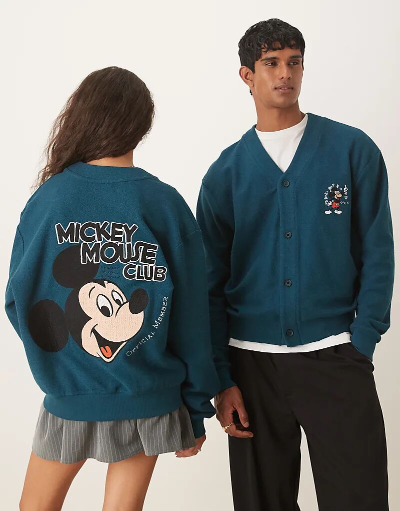 Свободный кардиган унисекс Disney ASOS DESIGN с принтом Микки Мауса темно-зеленого цвета
Свободный кардиган унисекс Disney ASOS DESIGN с принтом Микки Мауса темно-зеленого цвета