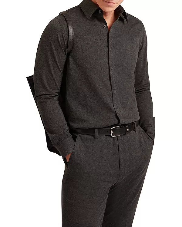 Рубашка Nortun на пуговицах Ted Baker, серый
Рубашка Nortun на пуговицах Ted Baker, серый