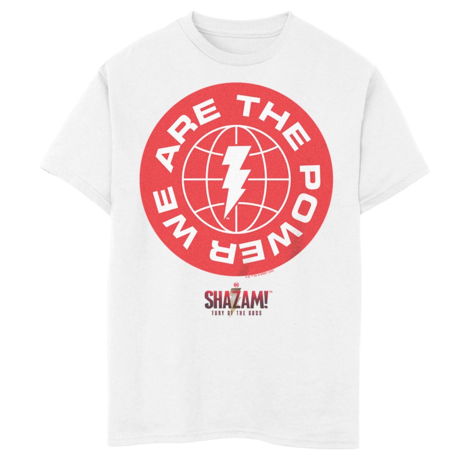 Футболка с логотипом Shazam Fury Of The Gods We Are Power для мальчиков 8–20 лет Licensed Character 
Футболка с логотипом Shazam Fury Of The Gods We Are Power для мальчиков 8–20 лет Licensed Character