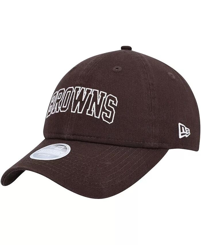 Женская коричневая шляпа Cleveland Browns Collegiate 9TWENTY Adjustable New Era
Женская коричневая шляпа Cleveland Browns Collegiate 9TWENTY Adjustable New Era