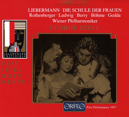 CD диск Liebermann / Szell / Vienna Philharmonic Orchestra: Die Schule Der Frauen
CD диск Liebermann / Szell / Vienna Philharmonic Orchestra: Die Schule Der Frauen
