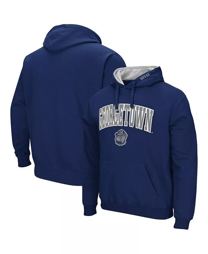 Мужская темно-синяя толстовка с капюшоном Georgetown Hoyas Arch and Logo Colosseum
Мужская темно-синяя толстовка с капюшоном Georgetown Hoyas Arch and Logo Colosseum