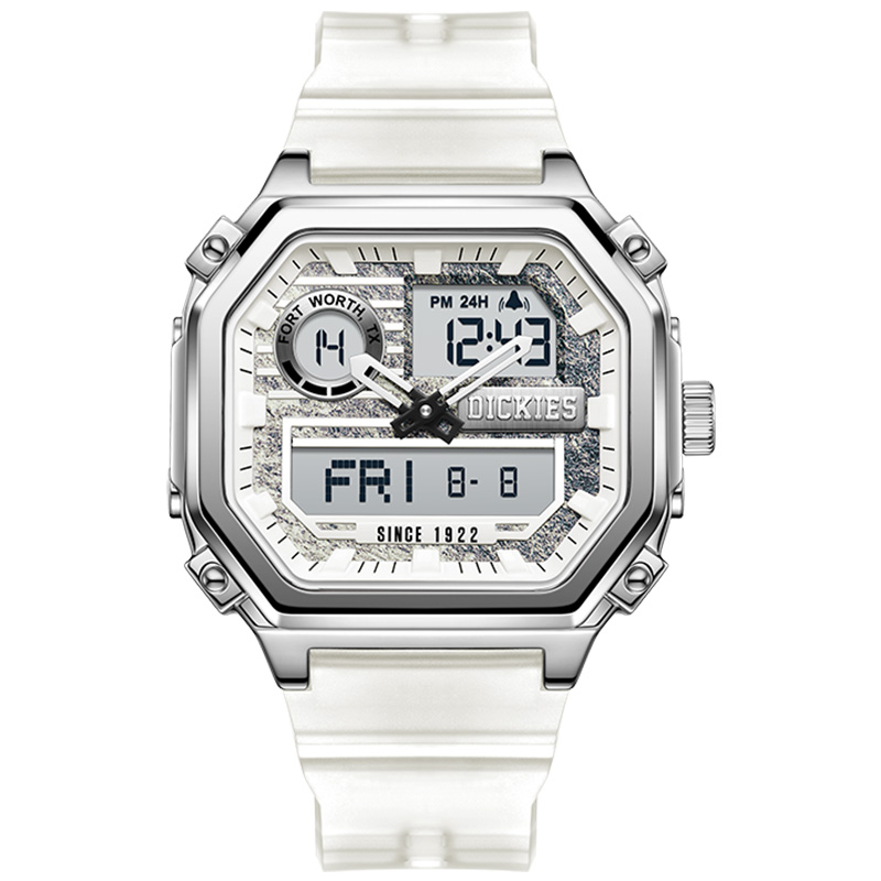 Наручные часы Dickies кварцевый механизм пластиковый ремешок 44 мм белый циферблат унисекс лимитированный бокс
Наручные часы Dickies кварцевый механизм пластиковый ремешок 44 мм белый циферблат унисекс лимитированный бокс