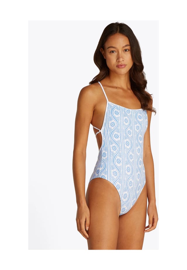 Купальник на тонких бретельках Tommy Hilfiger, белый
Купальник на тонких бретельках Tommy Hilfiger, белый