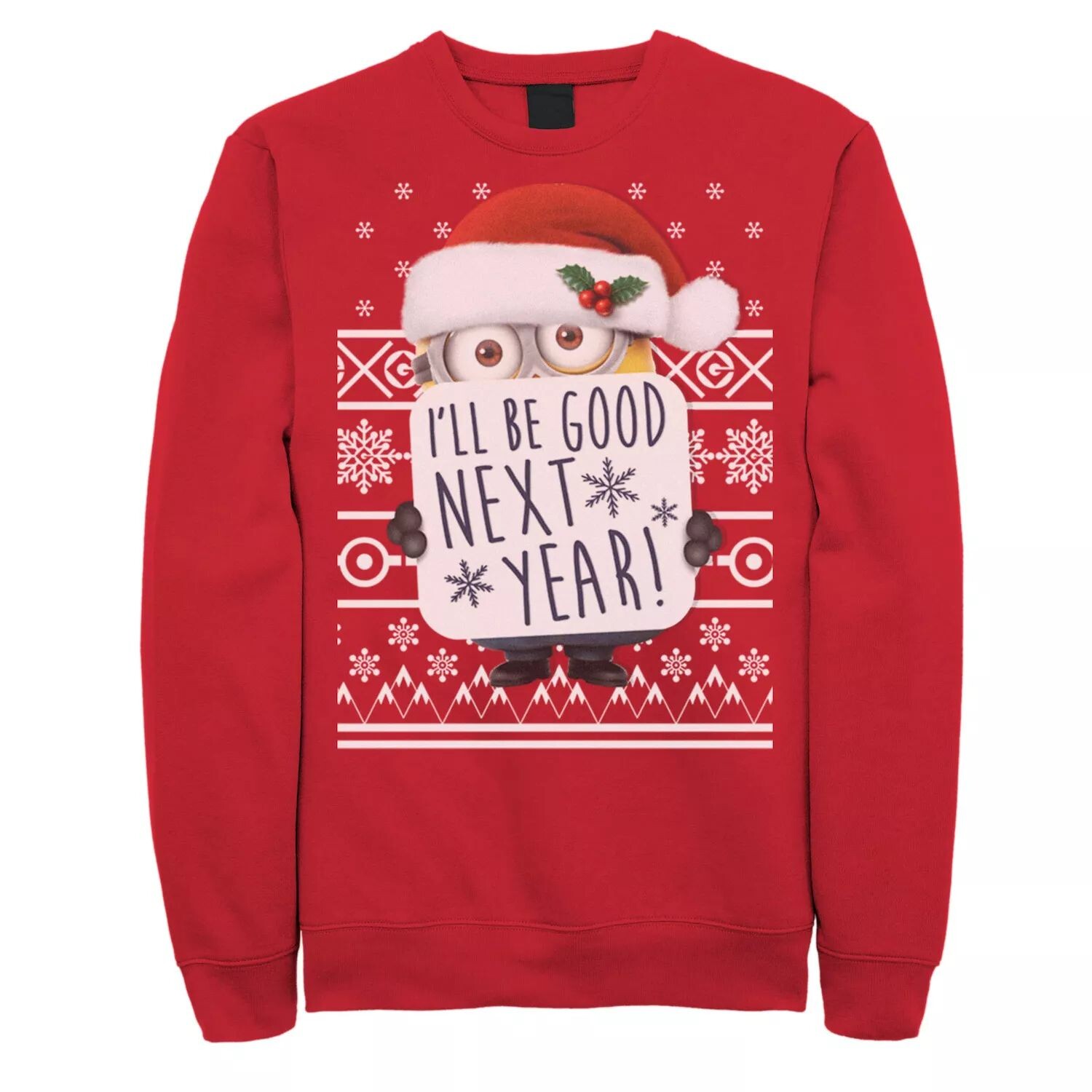 Мужской свитшот Гадкий Я Миньоны В следующем году я буду хорошим Licensed Character, красный
Мужской свитшот Гадкий Я Миньоны В следующем году я буду хорошим Licensed Character, красный