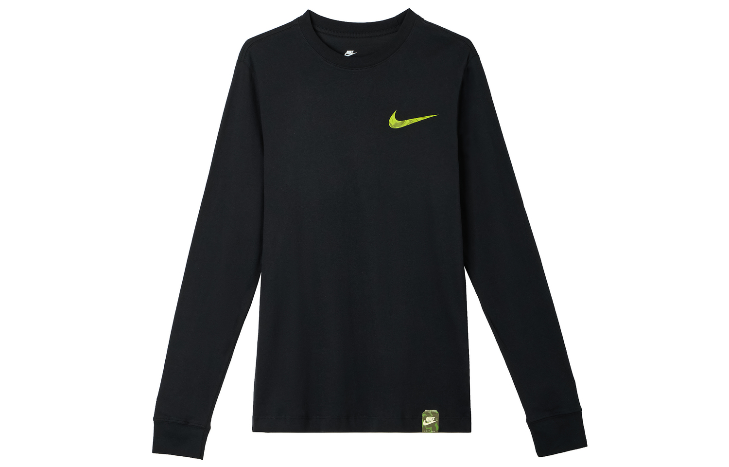 Спортивная клубная футболка с длинным рукавом Nike, черная
Спортивная клубная футболка с длинным рукавом Nike, черная