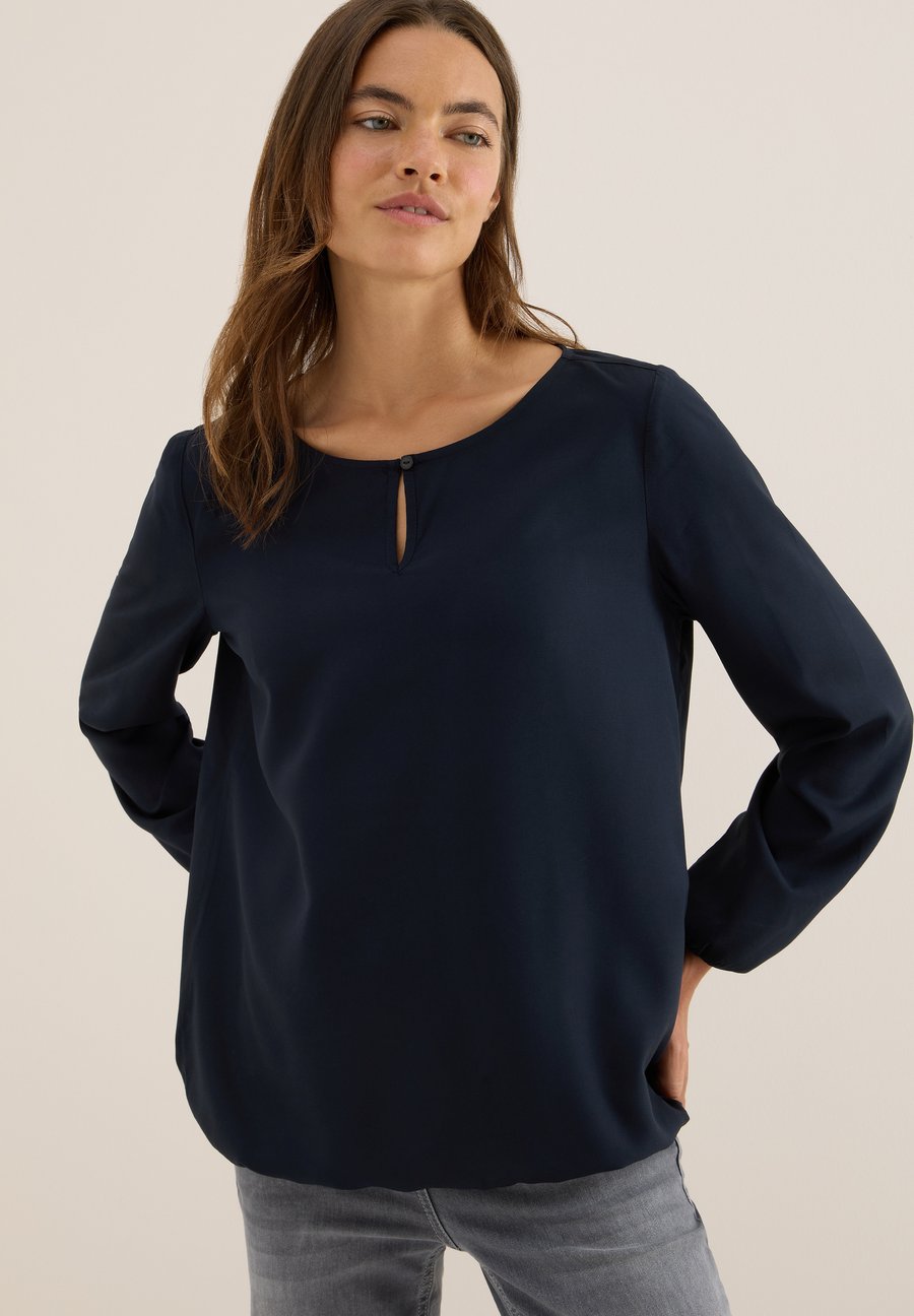Блуза Cecil Blouse, Blau/Dark Blue
Блуза Cecil Blouse, Blau/Dark Blue