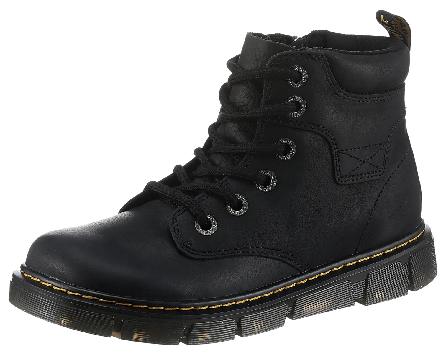 Ботинки на шнуровке DR.MARTENS "Raffe", ботинки на шнуровке, детские ботинки с модной шнуровкой Dr. Martens, черный
Ботинки на шнуровке DR.MARTENS "Raffe", ботинки на шнуровке, детские ботинки с модной шнуровкой Dr. Martens, черный
