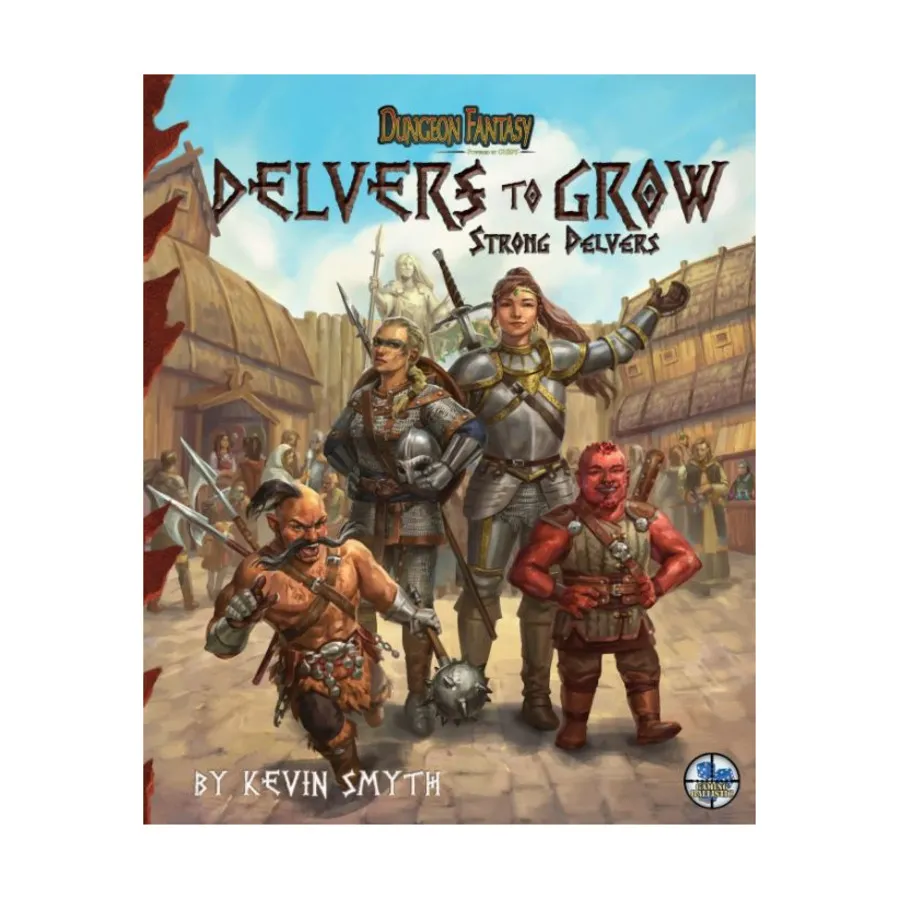 Delvers to Grow - Strong Delvers, Dungeon Fantasy (Gaming Ballistic), мягкая обложка
Delvers to Grow - Strong Delvers, Dungeon Fantasy (Gaming Ballistic), мягкая обложка