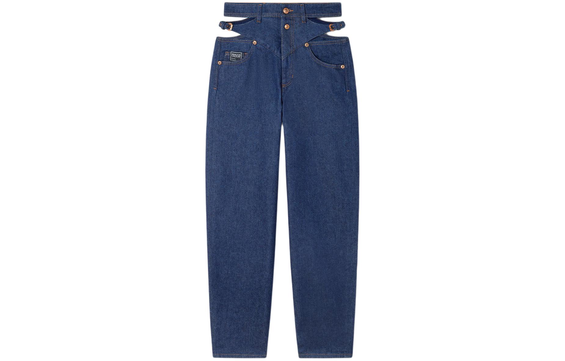 Джинсы женские голубые SS24 VERSACE JEANS COUTURE, синий
Джинсы женские голубые SS24 VERSACE JEANS COUTURE, синий