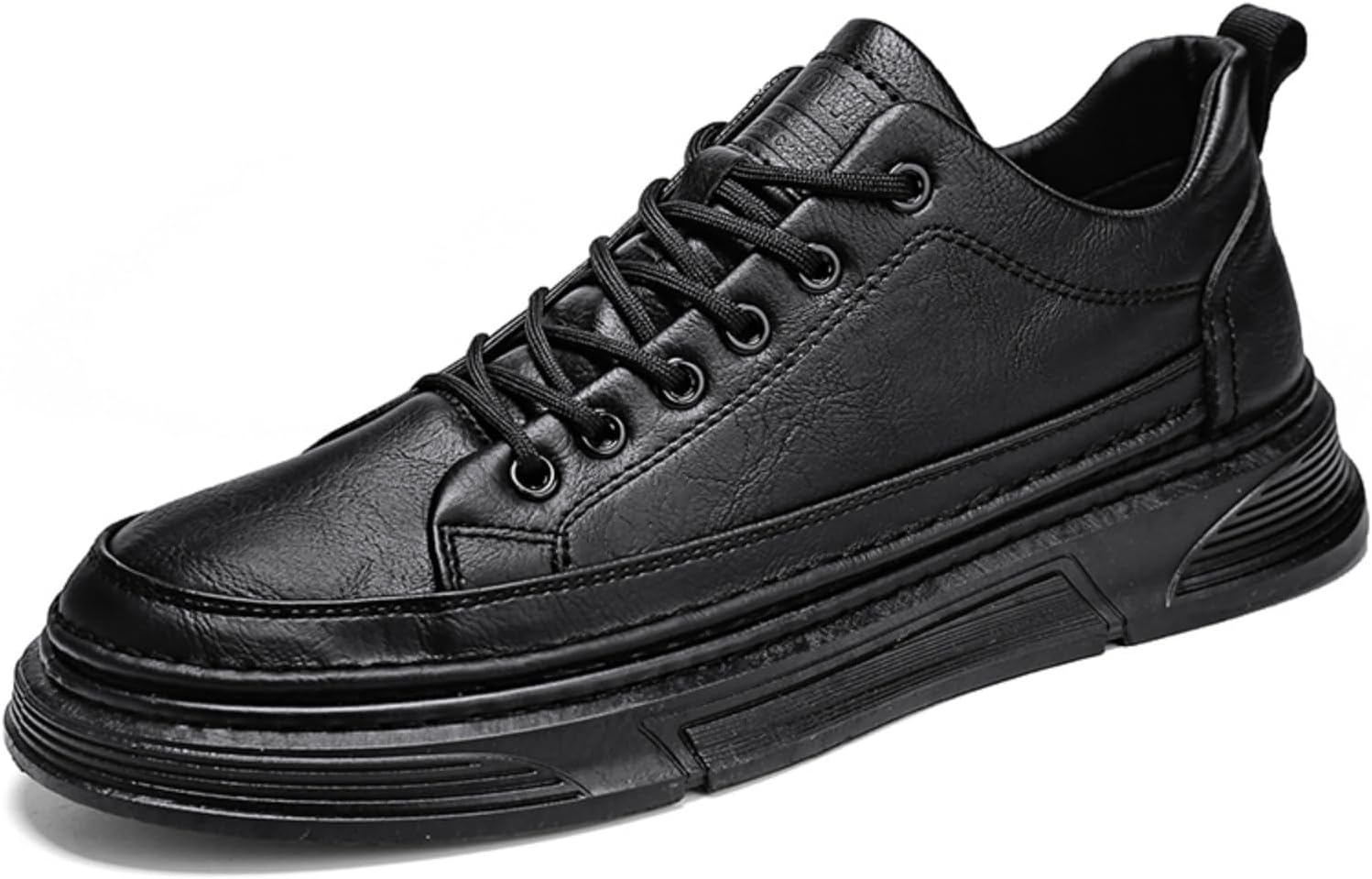 Мужские кожаные туфли дерби оксфорды с толстой подошвой, противоскользящие повседневные и деловые туфли, прочные и удобные ботинки на шнуровке для повседневной носки и делового стиля Kelibasi, черный
Мужские кожаные туфли дерби оксфорды с толстой подошвой, противоскользящие повседневные и деловые туфли, прочные и удобные ботинки на шнуровке для повседневной носки и делового стиля Kelibasi, черный