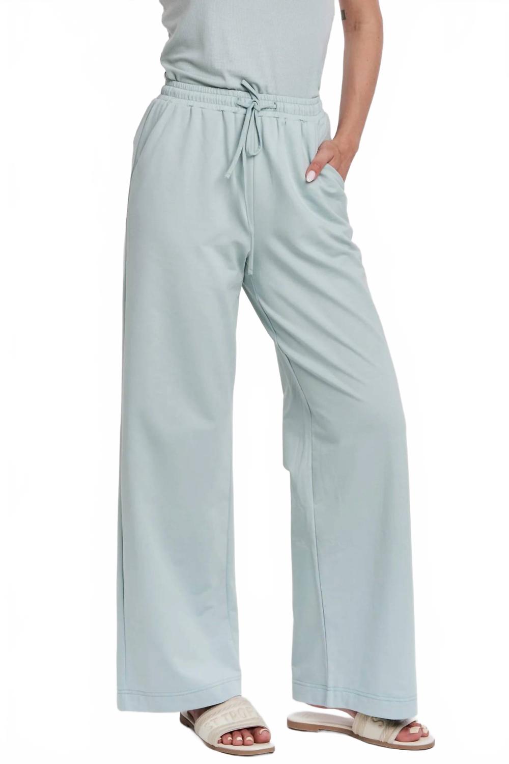 Zahara Брюки свободного кроя в цвете аквамарин Another Love, Aquamarine 
Zahara Брюки свободного кроя в цвете аквамарин Another Love, Aquamarine