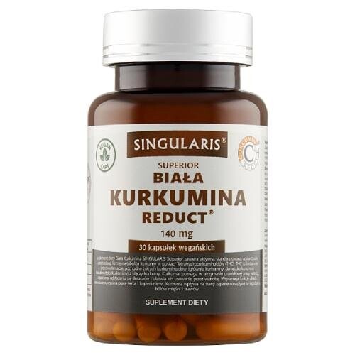 Singularis Superior, Редакт белого куркумина, 30 капсул Inna marka
Singularis Superior, Редакт белого куркумина, 30 капсул Inna marka