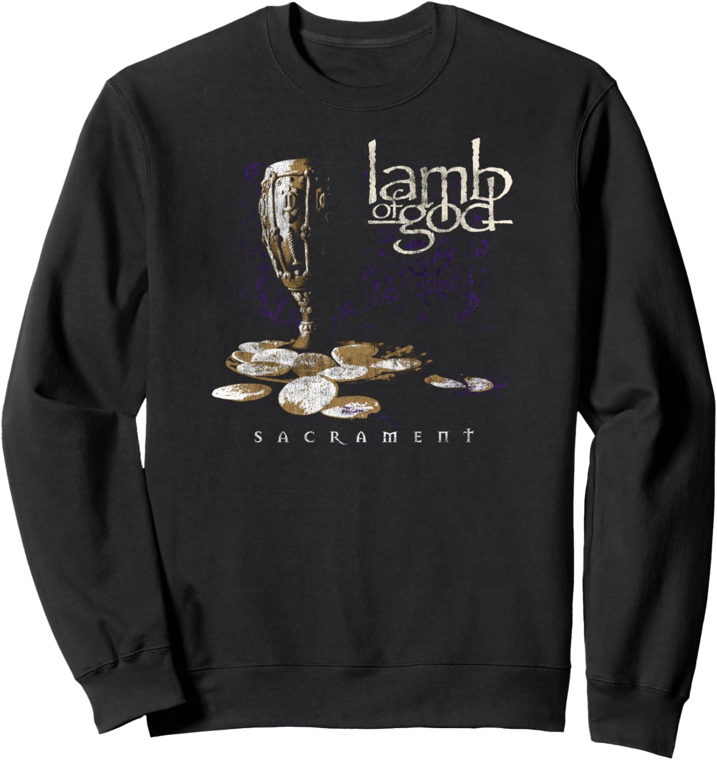 Агнец Божий - Толстовка с надписью «Таинство» Lamb Of God Official, черный
Агнец Божий - Толстовка с надписью «Таинство» Lamb Of God Official, черный