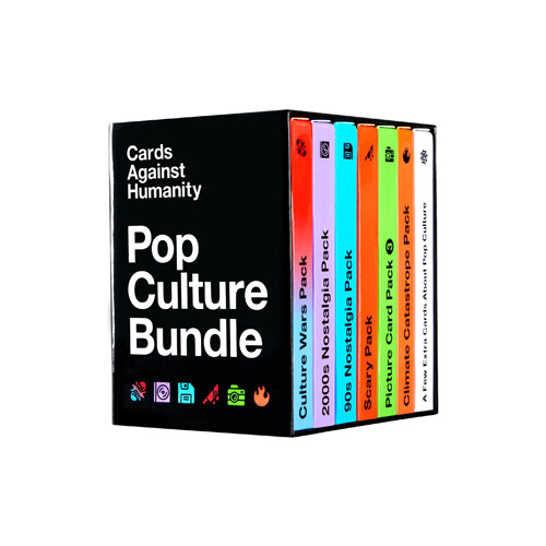Настольная игра Cards Against Humanity Pop Culture Bundle Expansion 
Настольная игра Cards Against Humanity Pop Culture Bundle Expansion