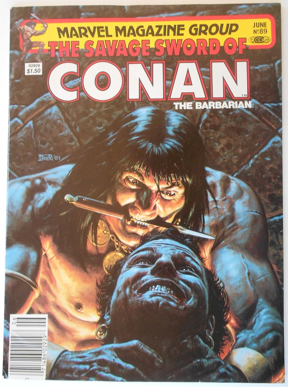 The Savage Sword of Conan the Barbarian (Vol. 1, No. 89) (Marvel Comics Group)
The Savage Sword of Conan the Barbarian (Vol. 1, No. 89) (Marvel Comics Group)