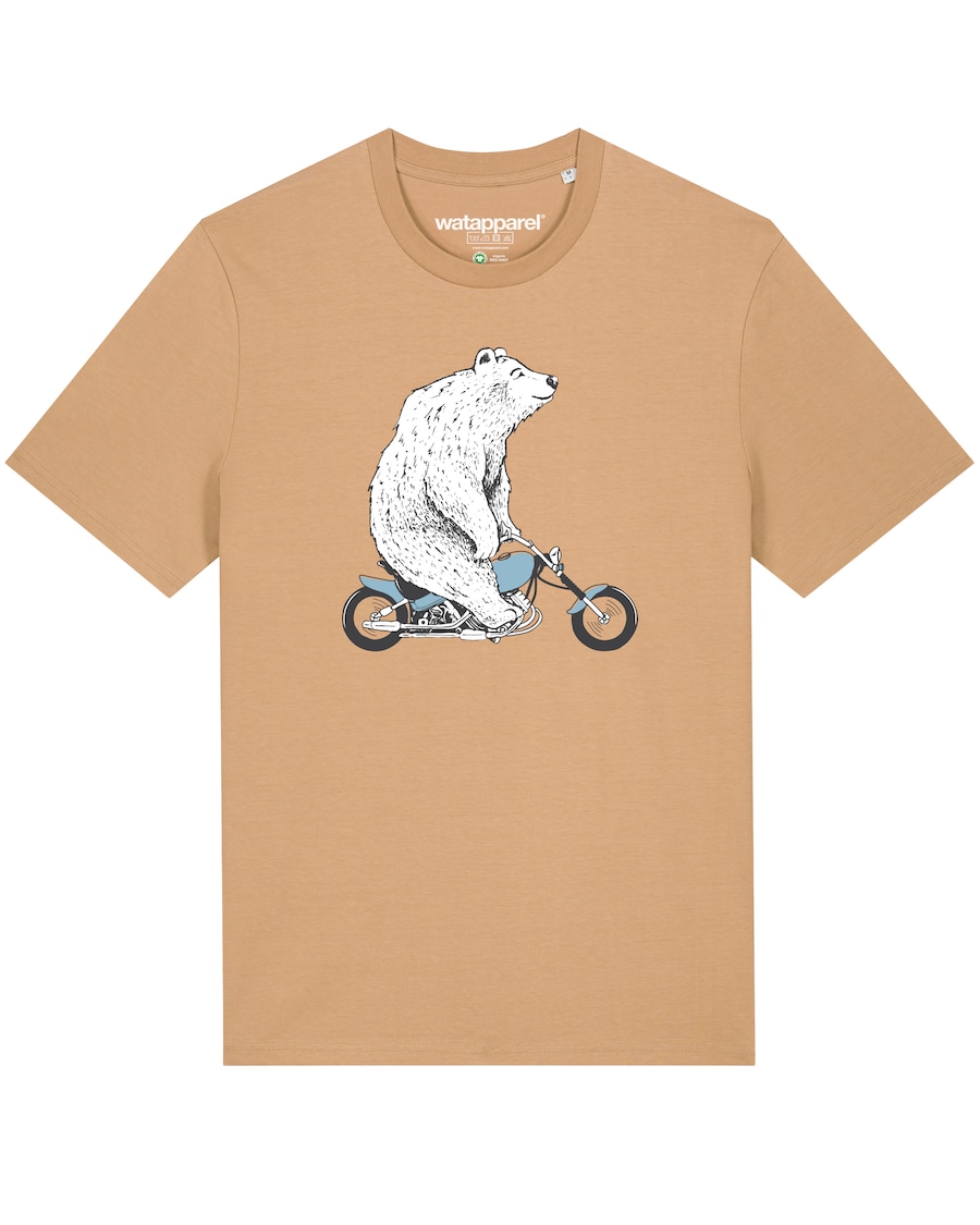 Рубашка Watapparel Bär auf Bike, бежевый
Рубашка Watapparel Bär auf Bike, бежевый