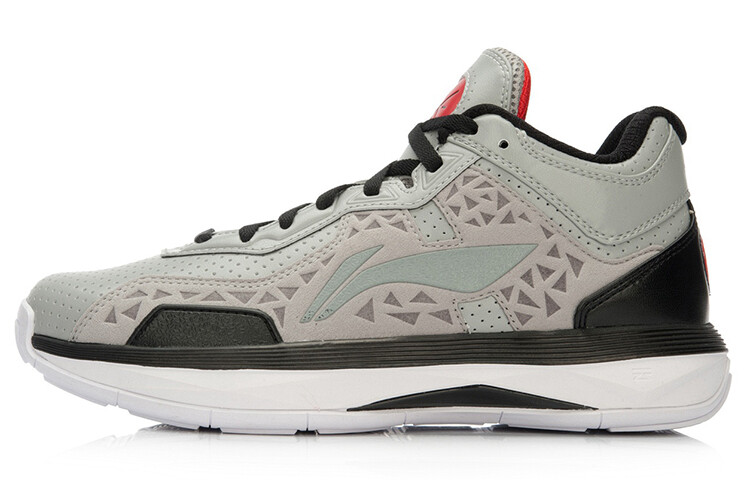 Баскетбольные кроссовки All City 4 унисекс, средний верх, серые/черные Lining 
Баскетбольные кроссовки All City 4 унисекс, средний верх, серые/черные Lining