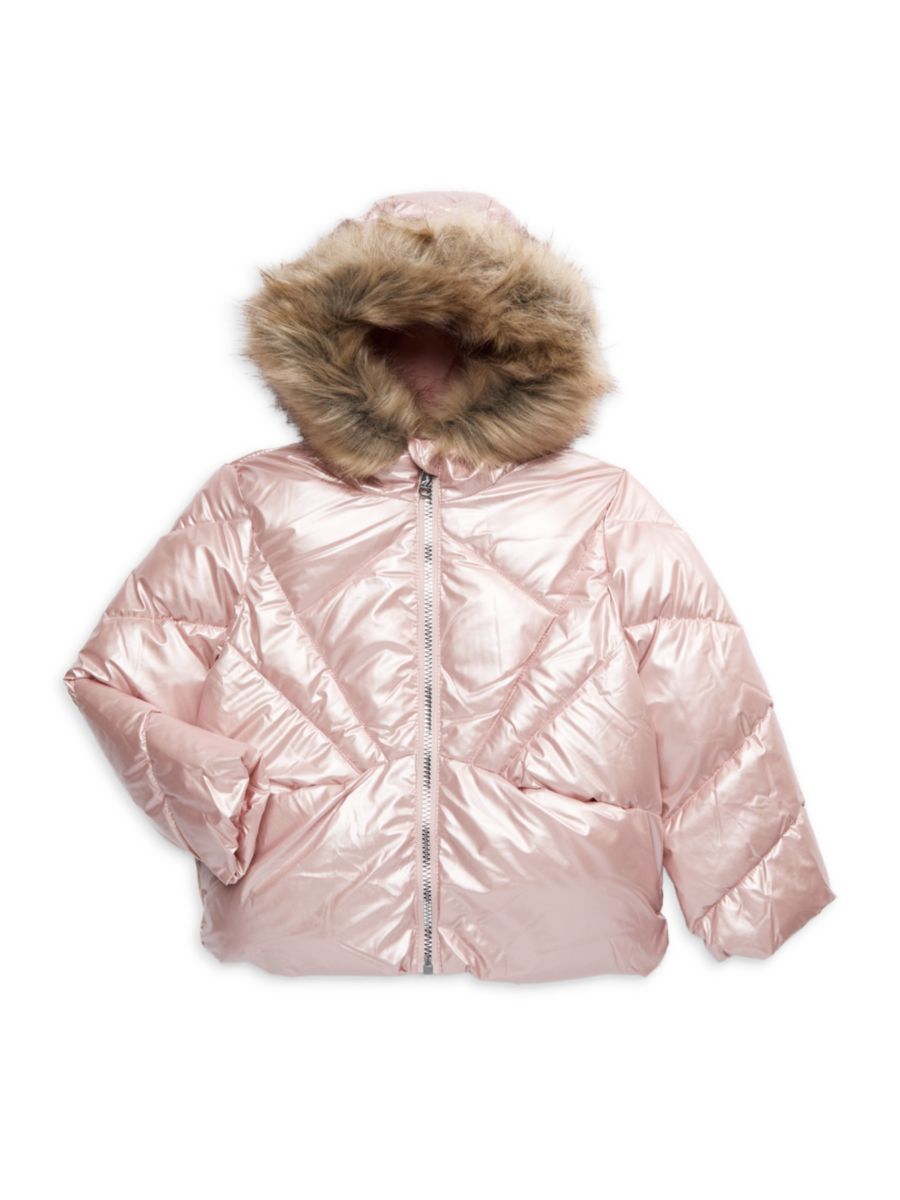 Стеганая куртка Sunbeam из искусственного меха для маленькой девочки Sam Edelman, розовый
Стеганая куртка Sunbeam из искусственного меха для маленькой девочки Sam Edelman, розовый
