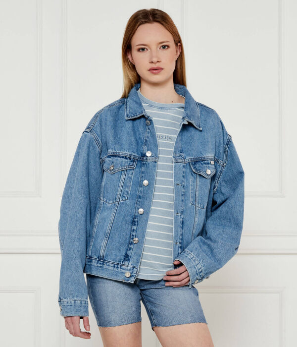 Джинсовая куртка Loose fit Calvin Klein Jeans, синий
Джинсовая куртка Loose fit Calvin Klein Jeans, синий