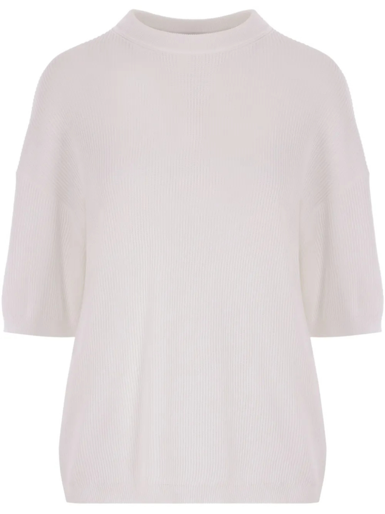 Вязаная футболка Brunello Cucinelli, белый
Вязаная футболка Brunello Cucinelli, белый