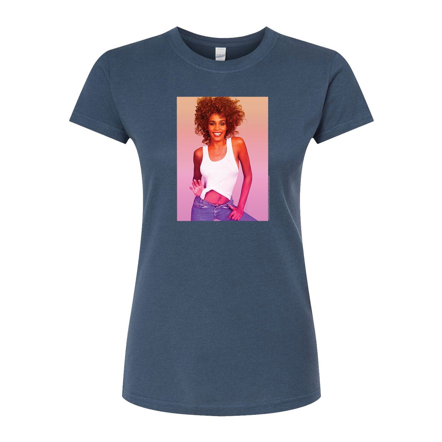 Облегающая футболка для юниоров Whitney Houston Licensed Character, синий
Облегающая футболка для юниоров Whitney Houston Licensed Character, синий