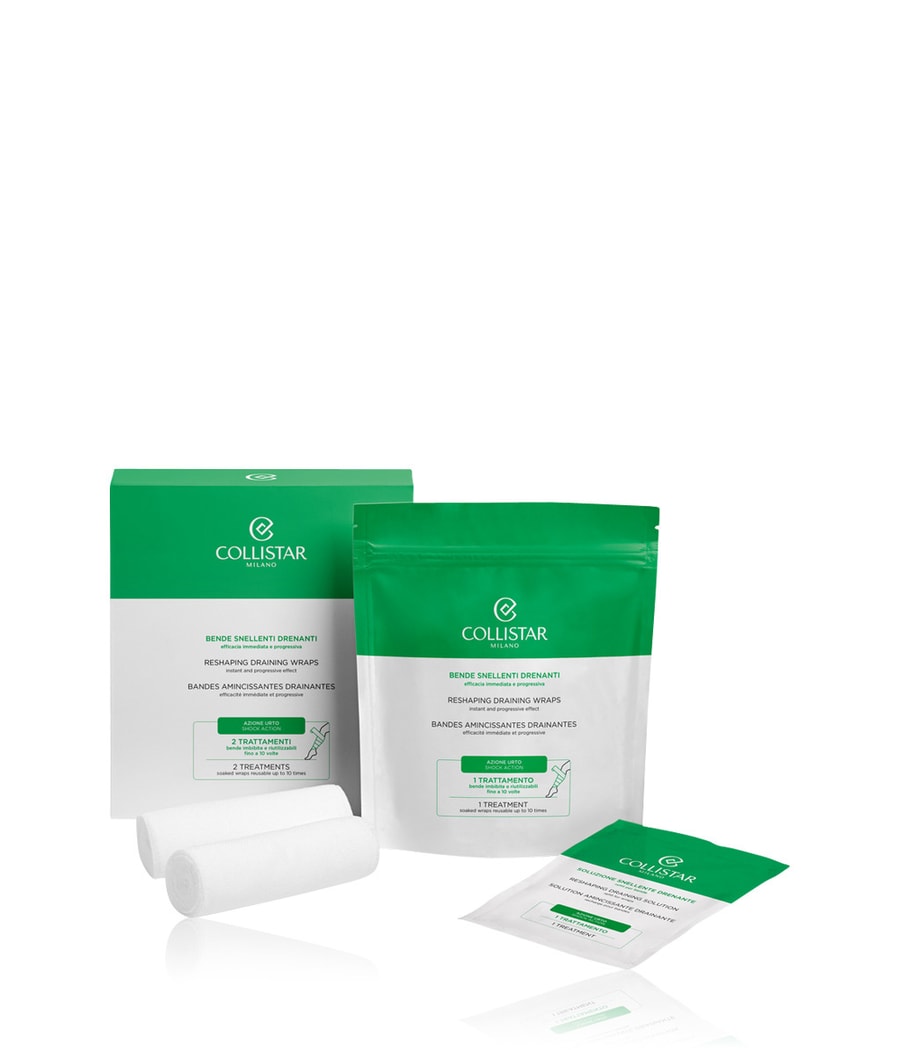 Набор для ухода за телом Collistar RESHAPING DRAINING WRAPS, 1 шт.
Набор для ухода за телом Collistar RESHAPING DRAINING WRAPS, 1 шт.