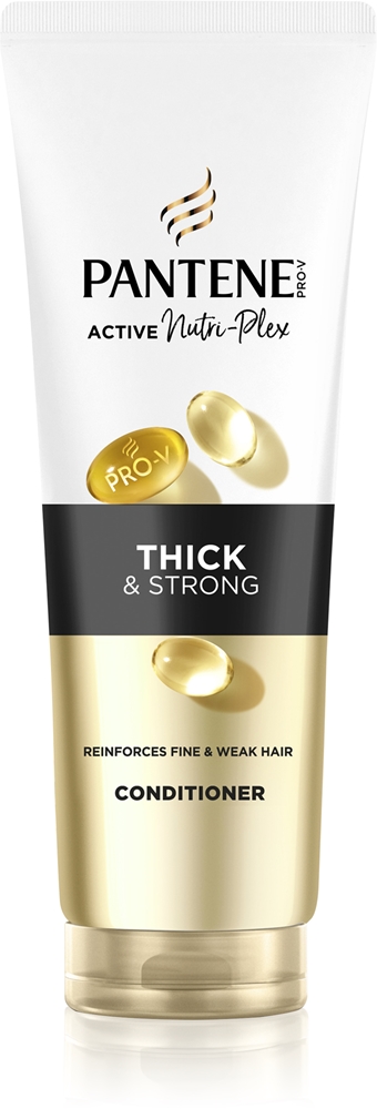 Кондиционер Pro-V Active Nutri Plex Thick&Strong для слабых и поврежденных волос Pantene, 275 мл
Кондиционер Pro-V Active Nutri Plex Thick&Strong для слабых и поврежденных волос Pantene, 275 мл