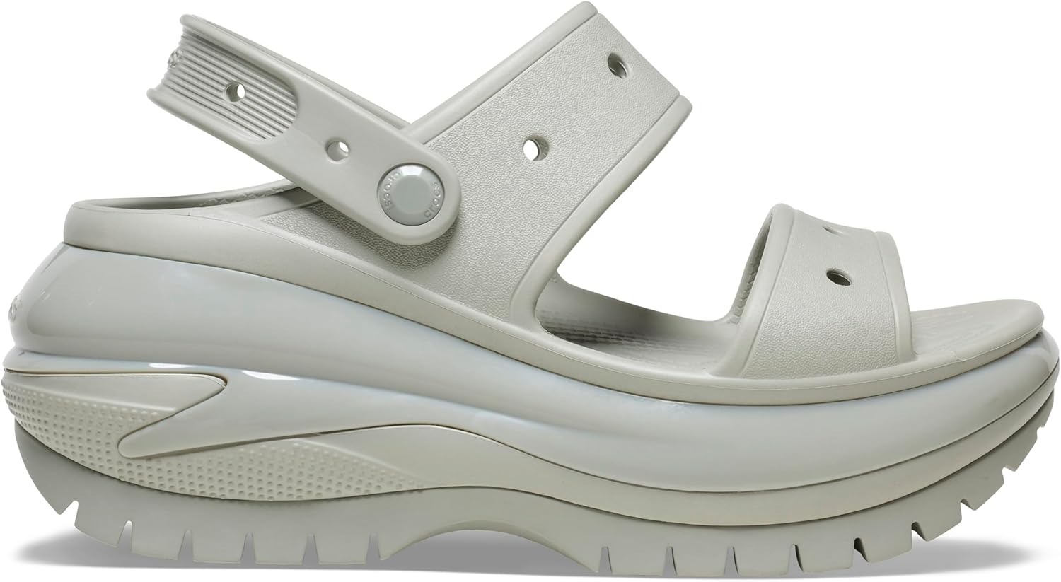 Сандалии Crocs Unisex Classic Mega Crush на платформе, Elephant
Сандалии Crocs Unisex Classic Mega Crush на платформе, Elephant