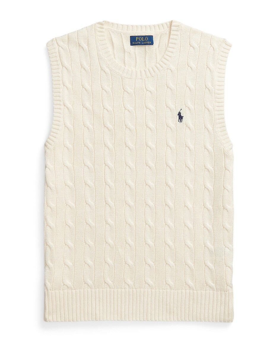 Жилет-свитер Polo Ralph Lauren, кремовый
Жилет-свитер Polo Ralph Lauren, кремовый