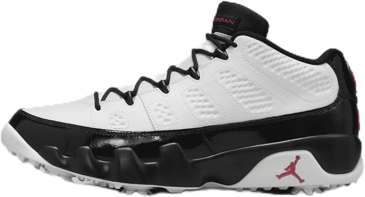 Мужские кроссовки для гольфа Nike Air Jordan 9 G, White/Black/True Red
Мужские кроссовки для гольфа Nike Air Jordan 9 G, White/Black/True Red