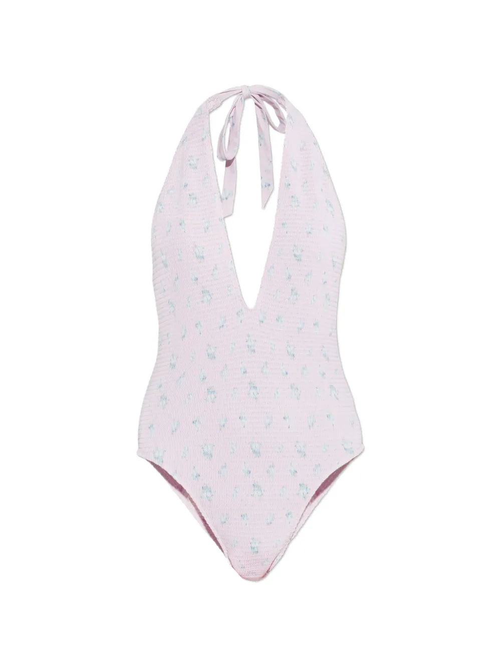 Слитный купальник с цветочным принтом и завязкой на шее Loveshackfancy, розовый
Слитный купальник с цветочным принтом и завязкой на шее Loveshackfancy, розовый