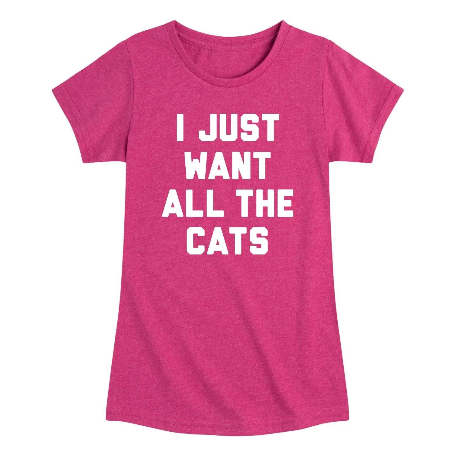 Футболка с рисунком «I Just Want All The Cats» для девочек 7–16 лет Licensed Character, розовый
Футболка с рисунком «I Just Want All The Cats» для девочек 7–16 лет Licensed Character, розовый