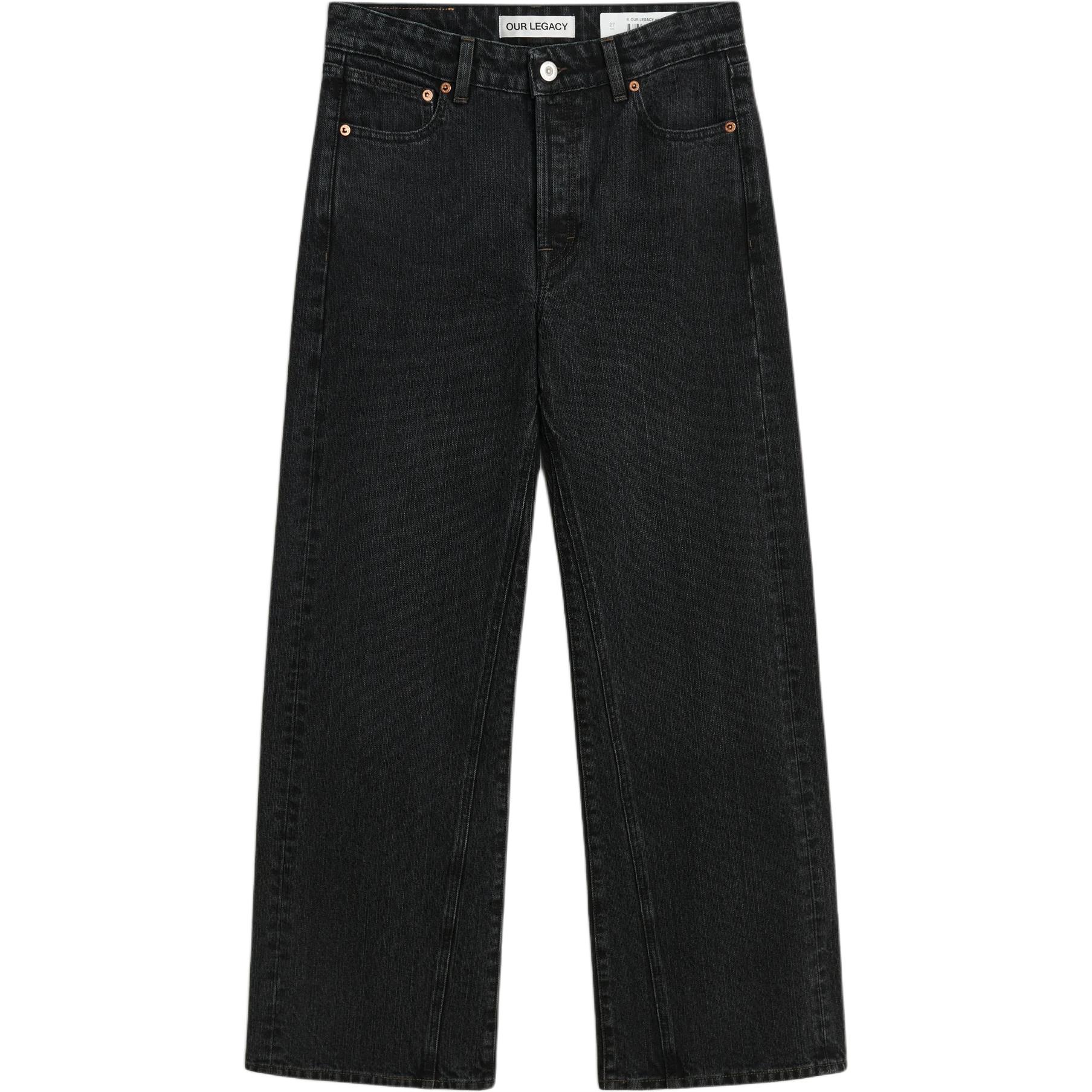 Джинсы с обрезанными штанинами Treble OUR LEGACY, черный
Джинсы с обрезанными штанинами Treble OUR LEGACY, черный