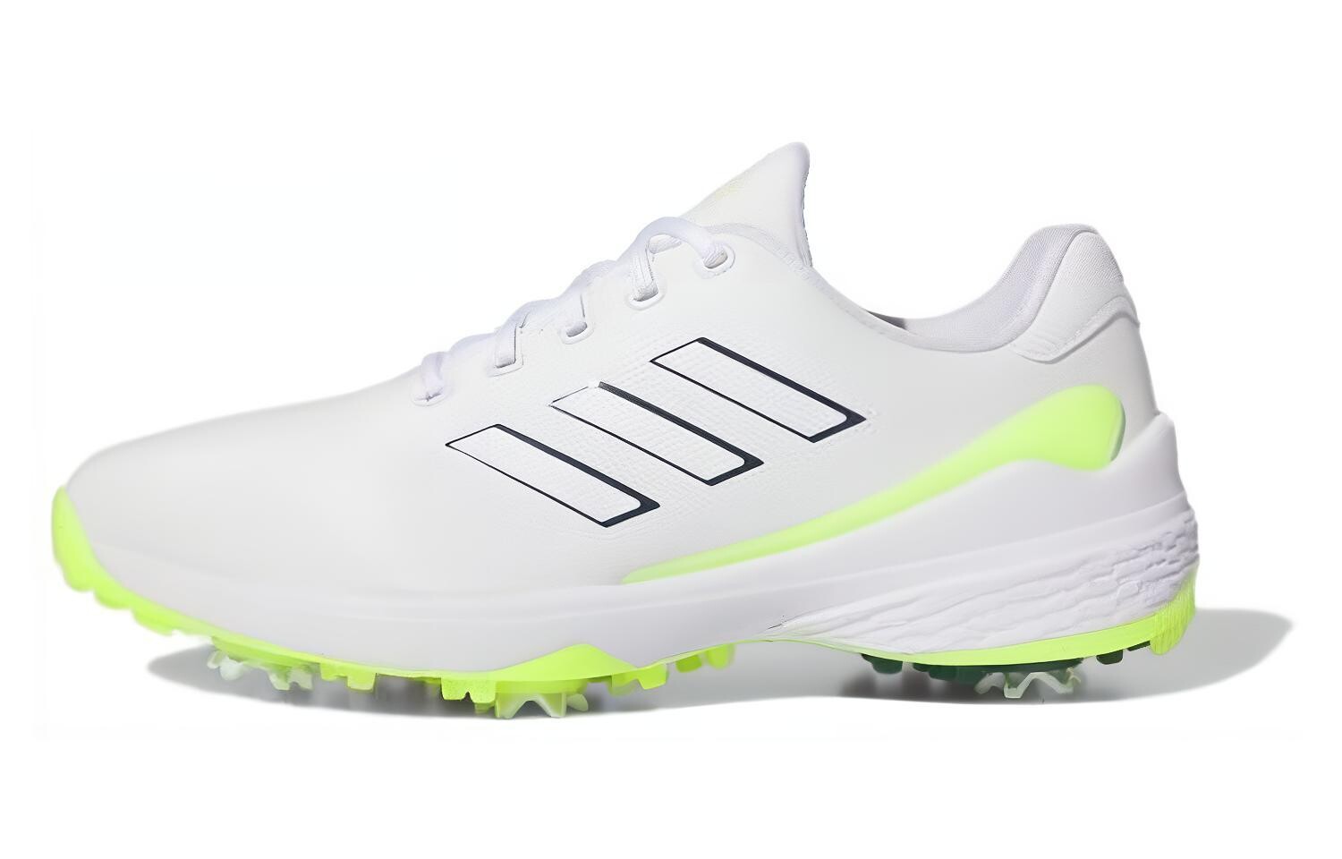 Кроссовки для гольфа ZG23 мужские с низким верхом, цвет Cloud White / Arctic Night / Clear Lemon Adidas
Кроссовки для гольфа ZG23 мужские с низким верхом, цвет Cloud White / Arctic Night / Clear Lemon Adidas