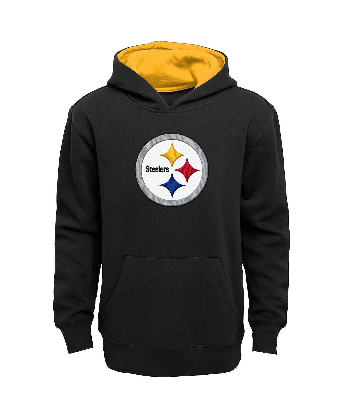 Черный пуловер с капюшоном Big Boys Pittsburgh Steelers Prime Outerstuff
Черный пуловер с капюшоном Big Boys Pittsburgh Steelers Prime Outerstuff