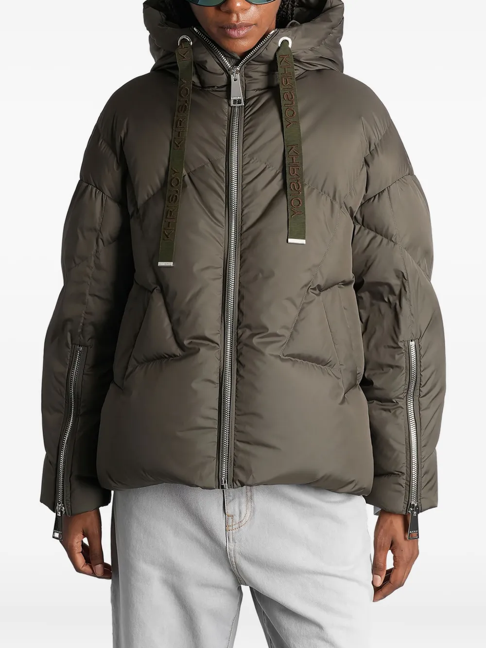 Стеганая куртка с капюшоном Khrisjoy, зеленый
Стеганая куртка с капюшоном Khrisjoy, зеленый