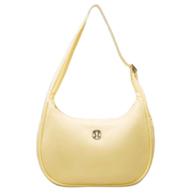 Lululemon Сумка Кресент через плечо с бахромой женская желтая, Yellow 
Lululemon Сумка Кресент через плечо с бахромой женская желтая, Yellow