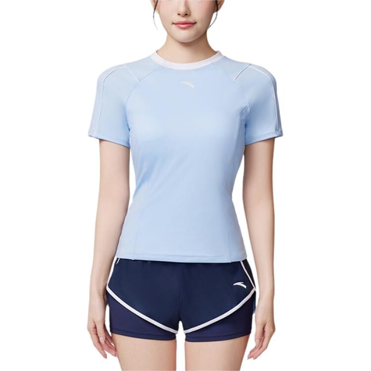 Раздельный купальник женский светло-голубой / базовый белый / базовый черный Anta
Раздельный купальник женский светло-голубой / базовый белый / базовый черный Anta